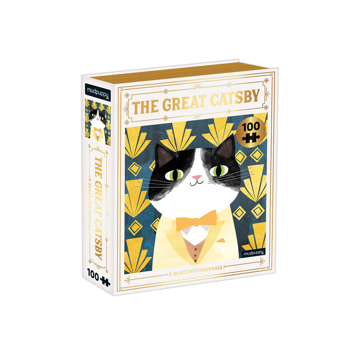 Сложувалка 'The Bookish Cats: The Great Catsby', 100 парчиња 