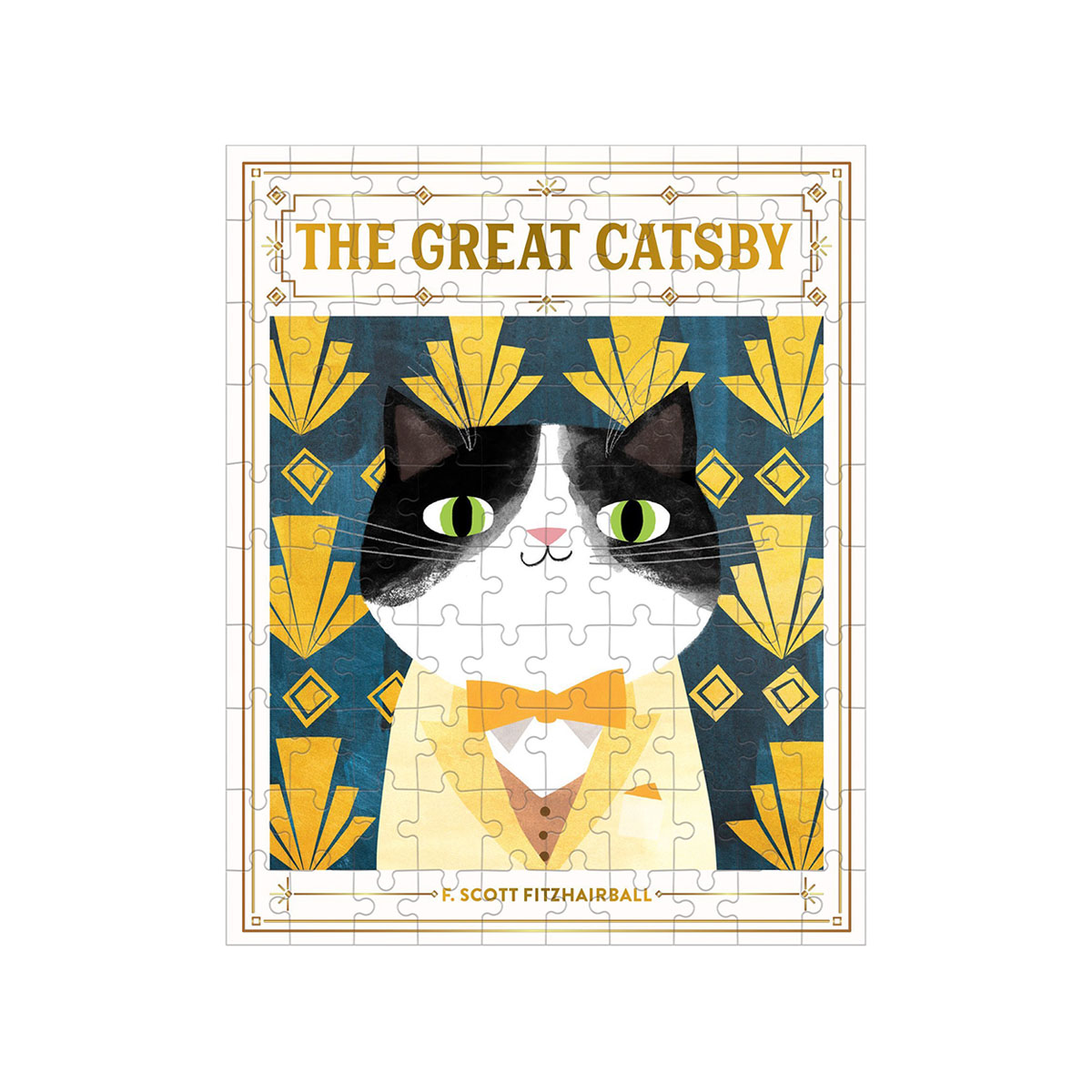 Сложувалка 'The Bookish Cats: The Great Catsby', 100 парчиња 