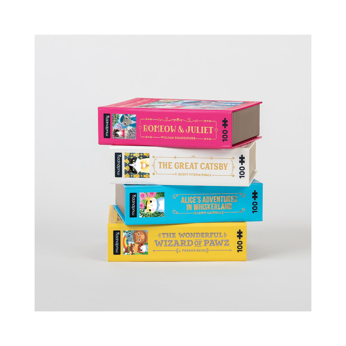 Сложувалка 'The Bookish Cats: The Great Catsby', 100 парчиња 