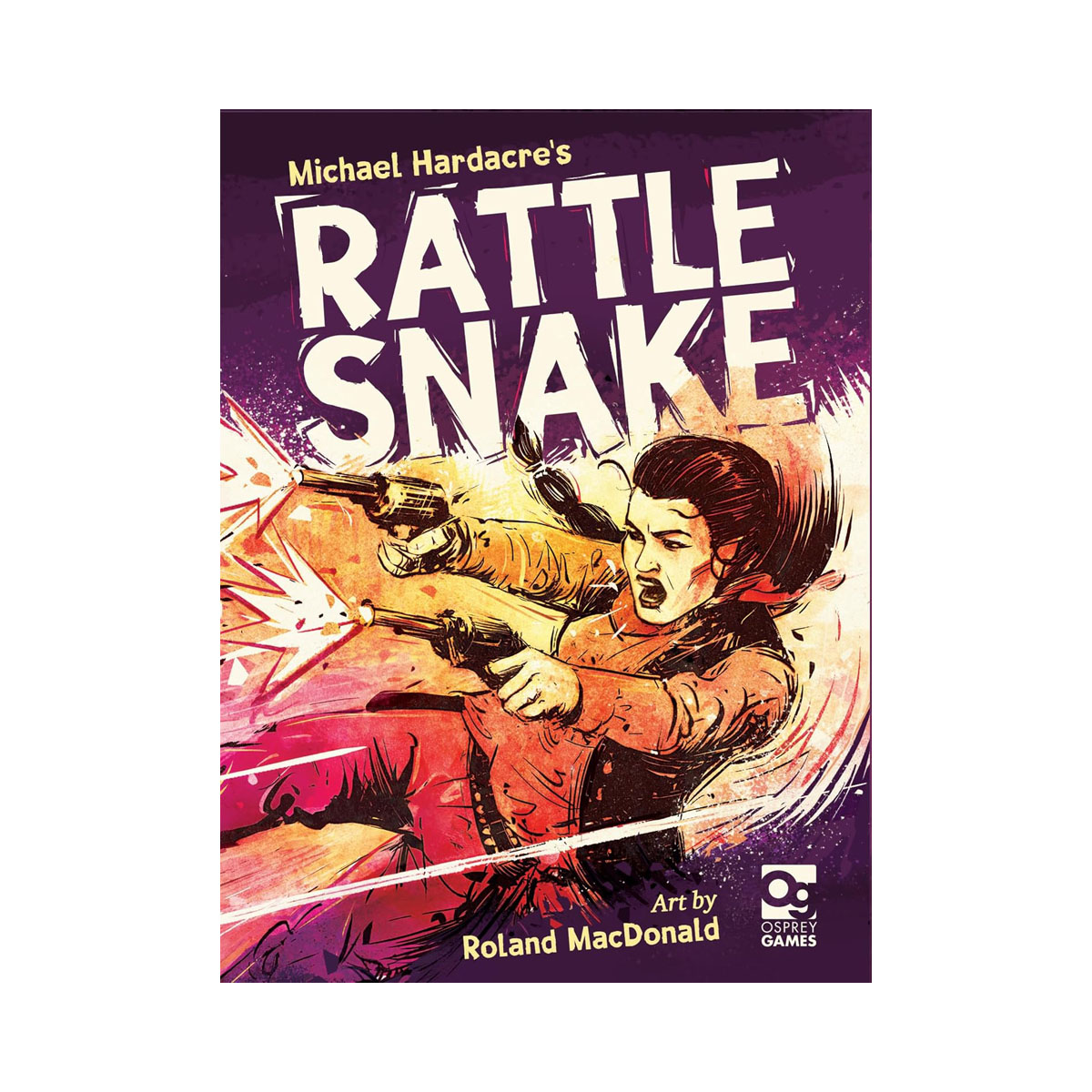 Rattlesnake Board Game by Osprey Games | Fast 2-Player Head-to-Head Western Card 