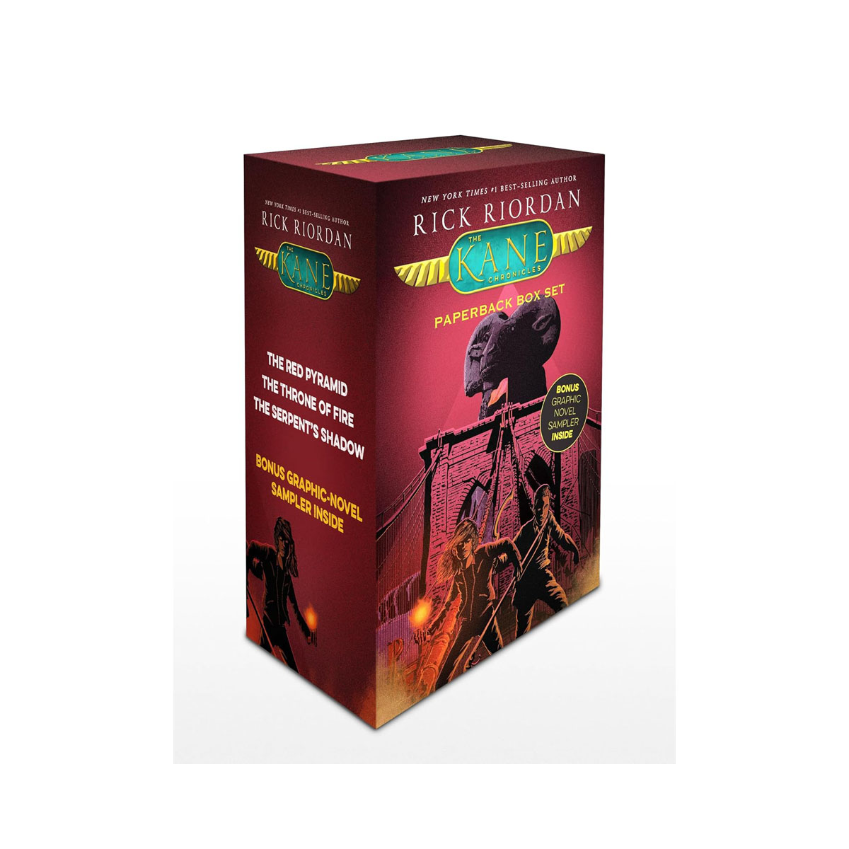 The Kane Chronicles, Paperback Box Set (with Graphic Novel Sampler) 