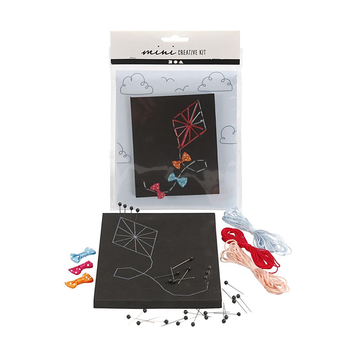 Мини сет за изработка со ева пена и конец, Мини Craft Kit - Kite ...