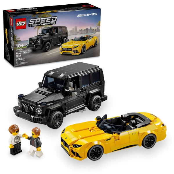 LEGO коцки, Speed Champions, Mercedes-AMG G 63 & Mercedes-AMG SL 63 