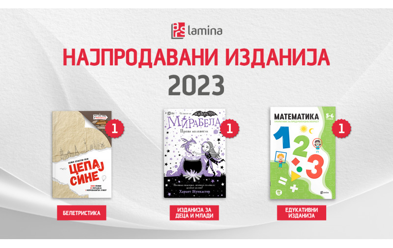 „Арс Ламина“ ги објави најпродаваните изданија за 2023 година