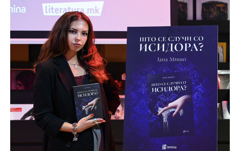 Јана Мишо: Отсекогаш знаев дека ќе напишам готски роман како „Што се случи со Исидора?“