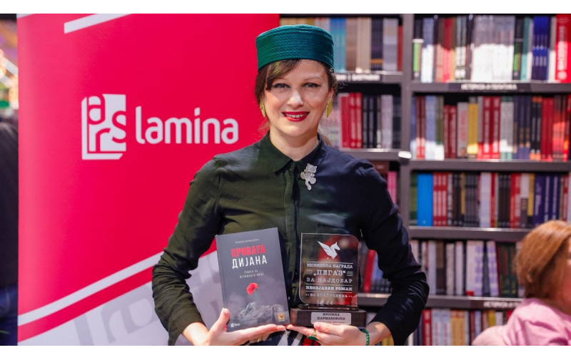 Фросина Пармаковска: „Кривата Дијана“ е роман за магичниот круг на вината и траумите, но и за простувањето