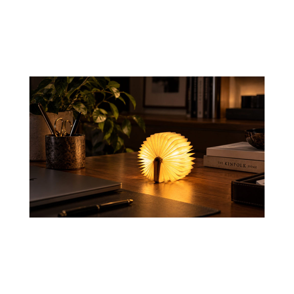 Паметна ламба - Книга, Мини Smart Book Lamp, мала, дрво - јавор 