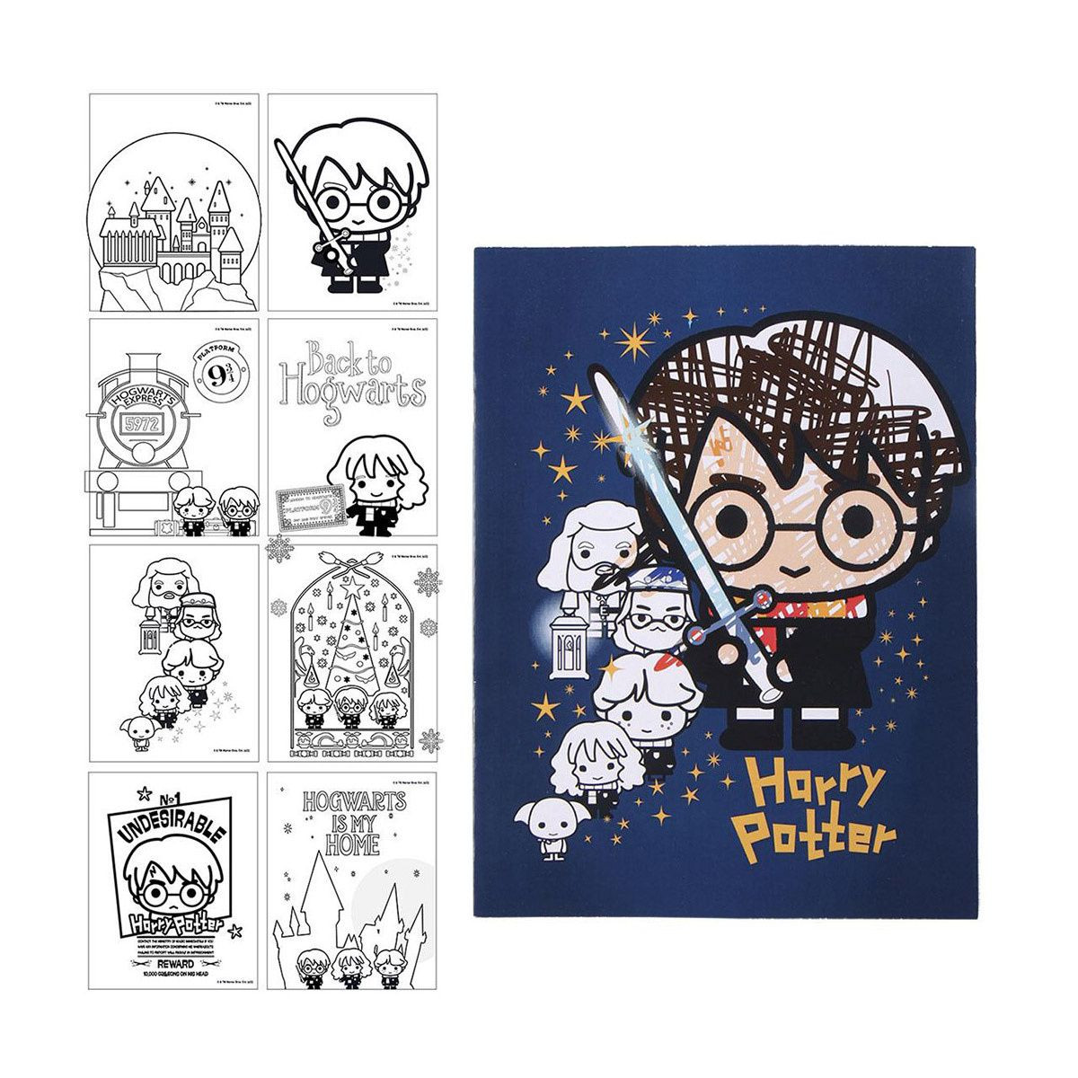 Сет за боење + стикери, Harry Potter 