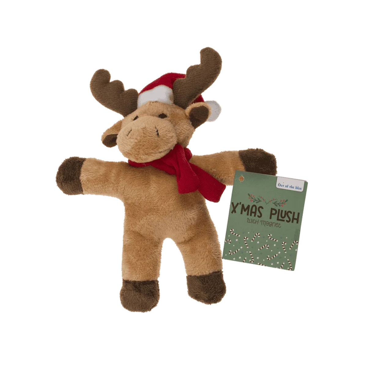 Магнетна плишана играчка, X'mas Plush, 4 дизајни 