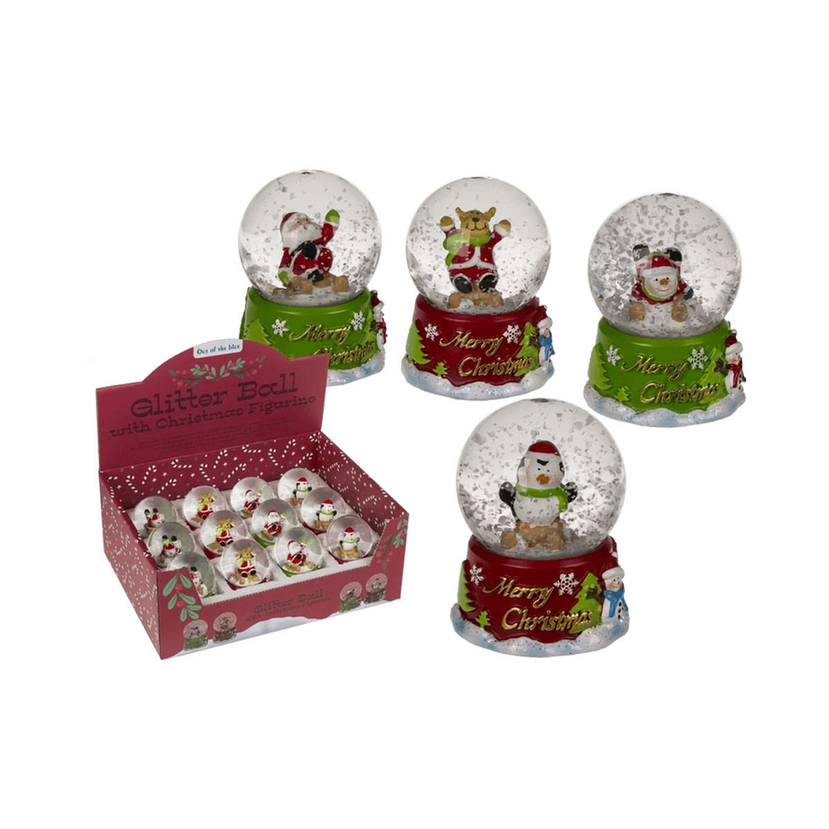 Декоративна фигура, Merry Christmas, 4 дизајни 