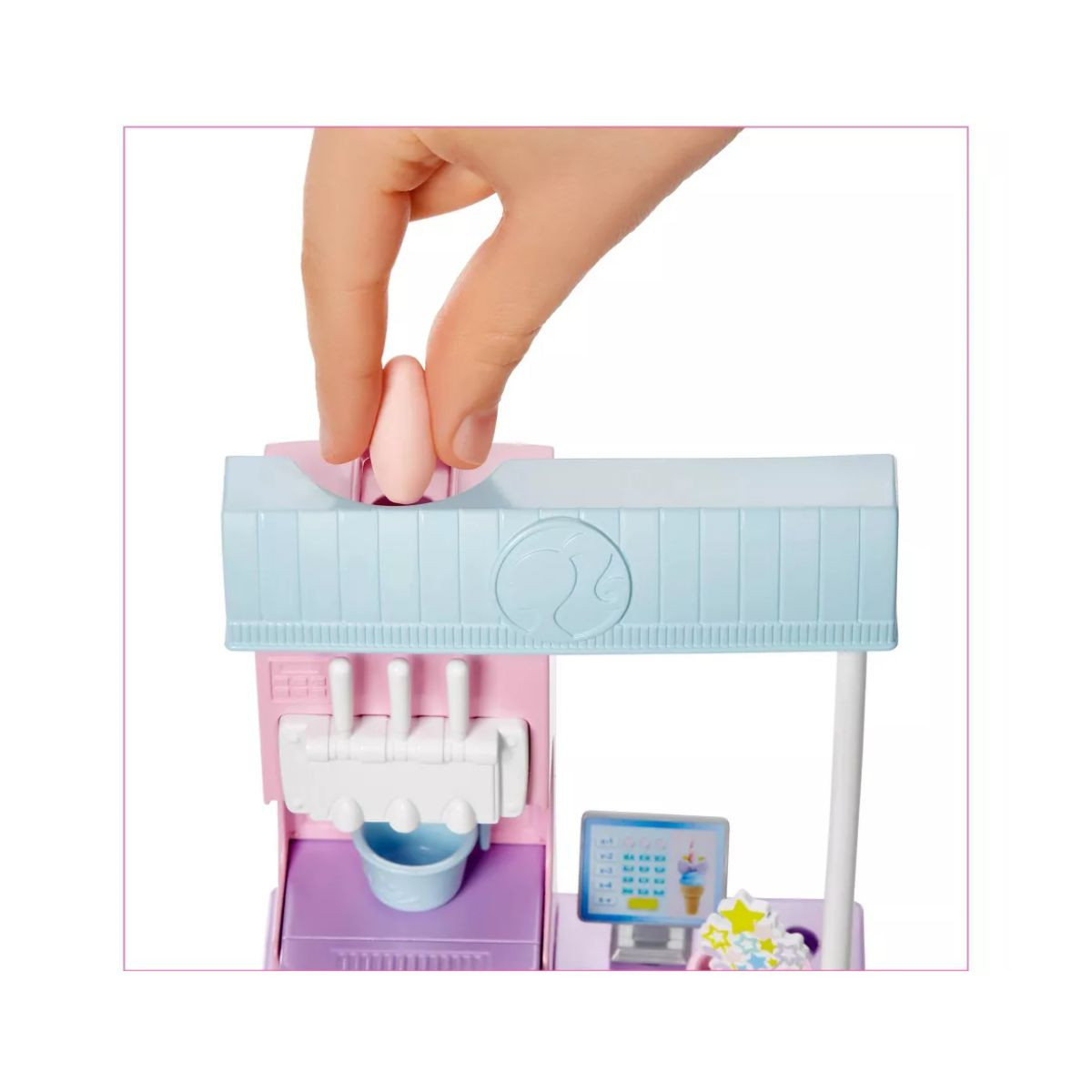 Сет за игра Barbie: You Can Be Anything - Ice Cream Shop 