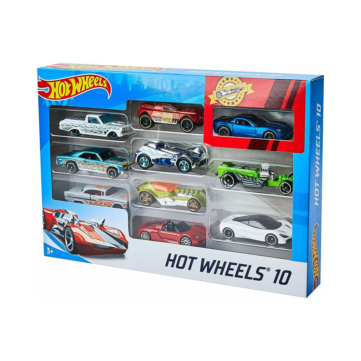 Сет од 10 фигури, Hot Wheels 10 
