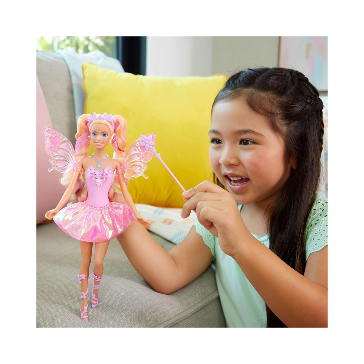 Кукла Barbie: Fantasy Fairy Doll w/ Color Change Wings 