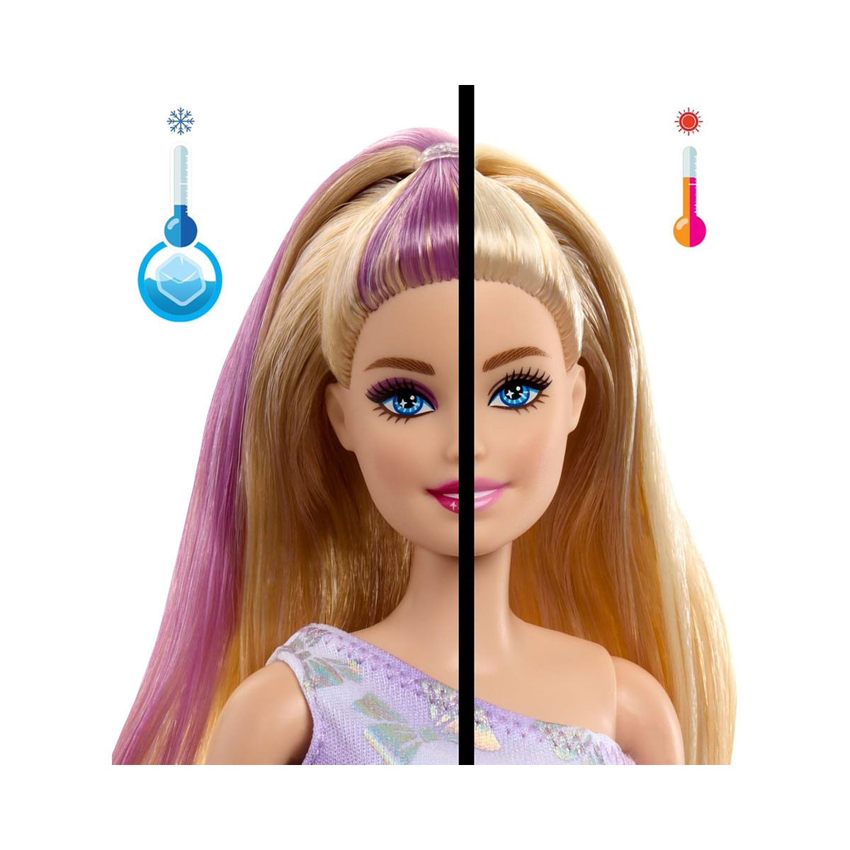 Сет за игра Barbie: Party Unboxed - Pet Birthday: French Bulldog 