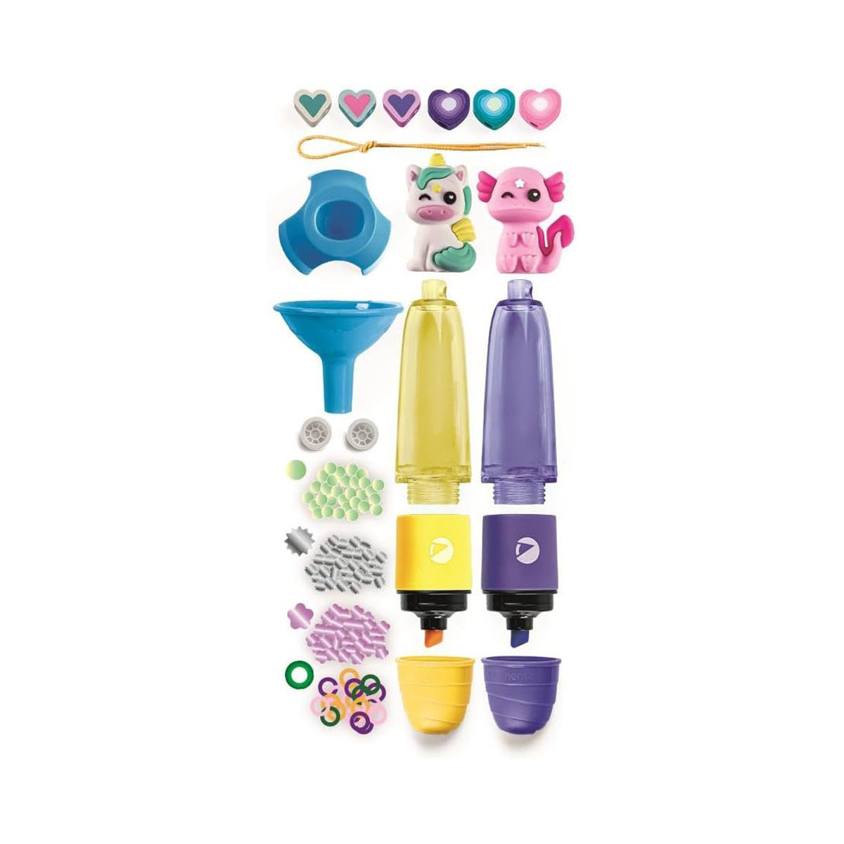 Сет за изработка, Idea Clementoni - Create Your Highliters: Trendy Animals 