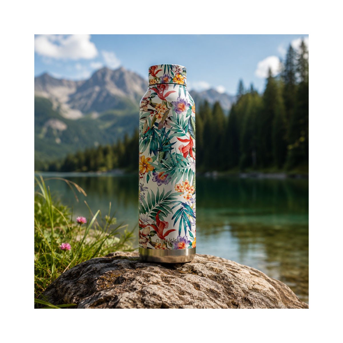 Термос, Quokka - Orchid Garden, 630ml 