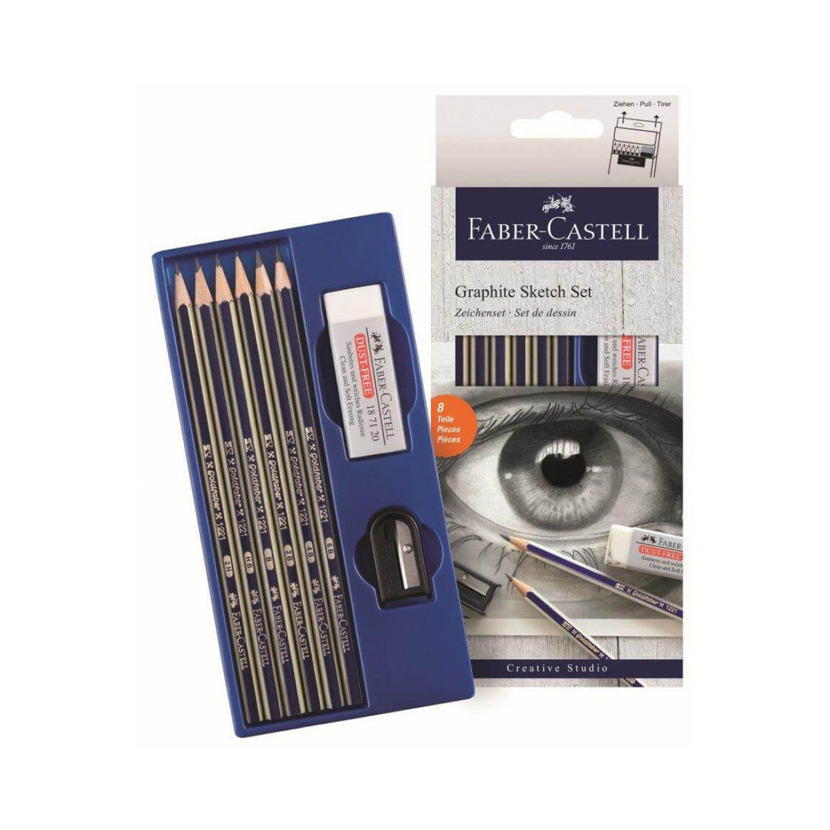 Сет за скицирање, Goldfaber Graphite Sketch Set 