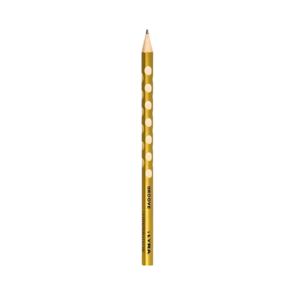 Молив, LYRA Groove - Metallic Gold, HB 