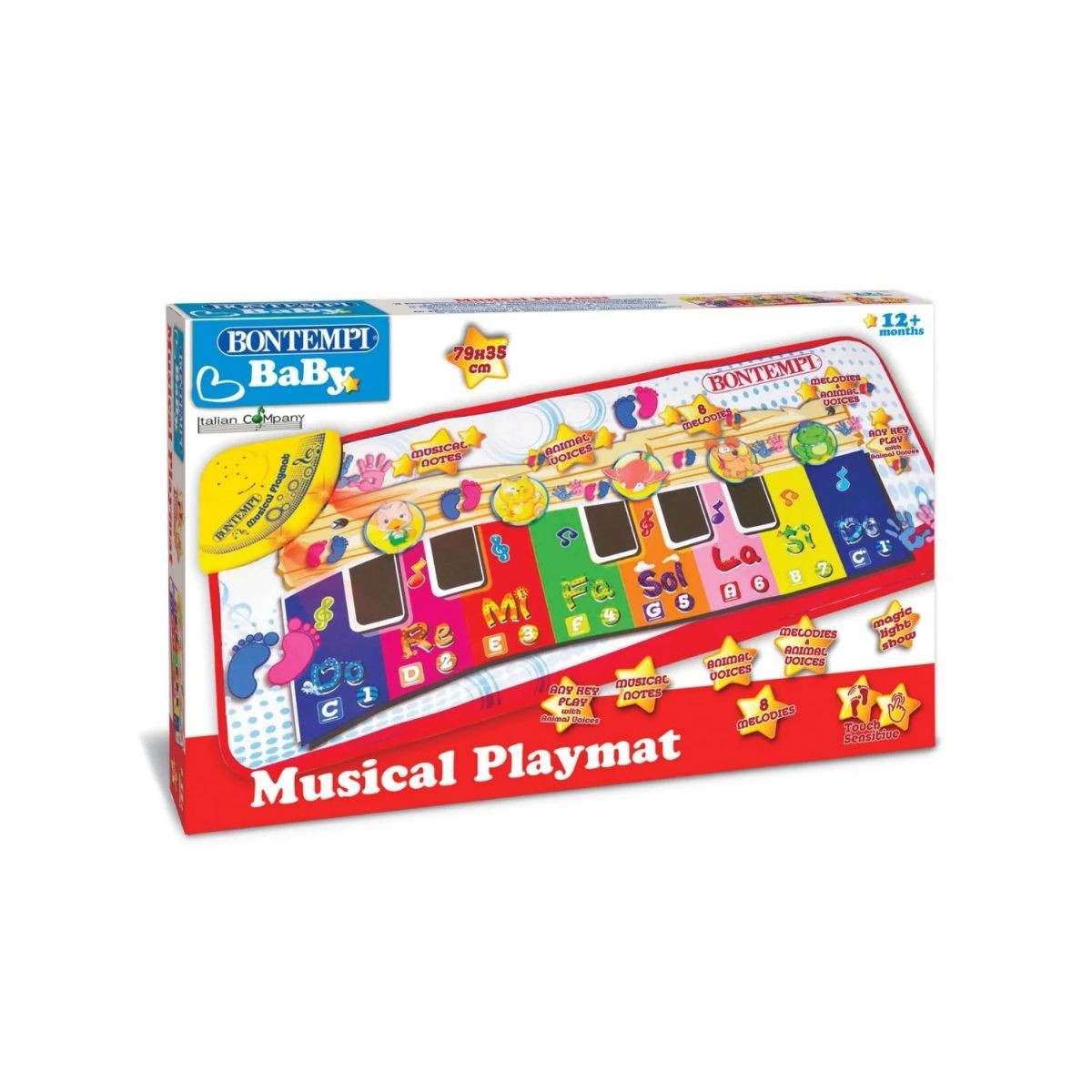 Интерактивна музичка подлога за бебе 'Baby Musical Playmat' 
