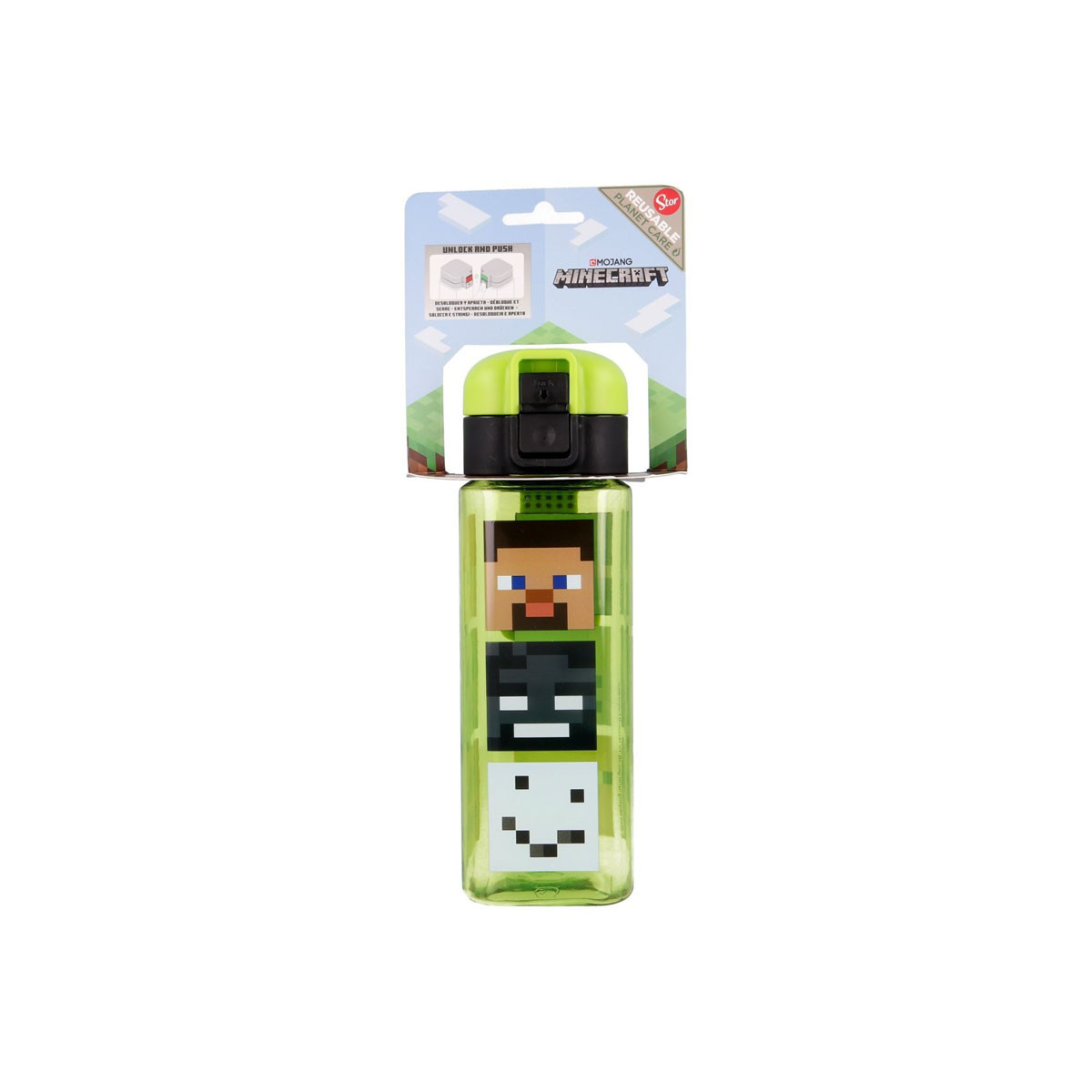 Шише за вода, Minecraft, 550ml 
