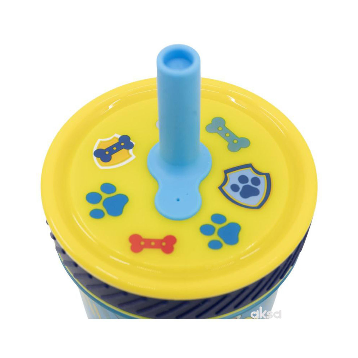 Чаша со сламка, Paw Patrol, 370ml 