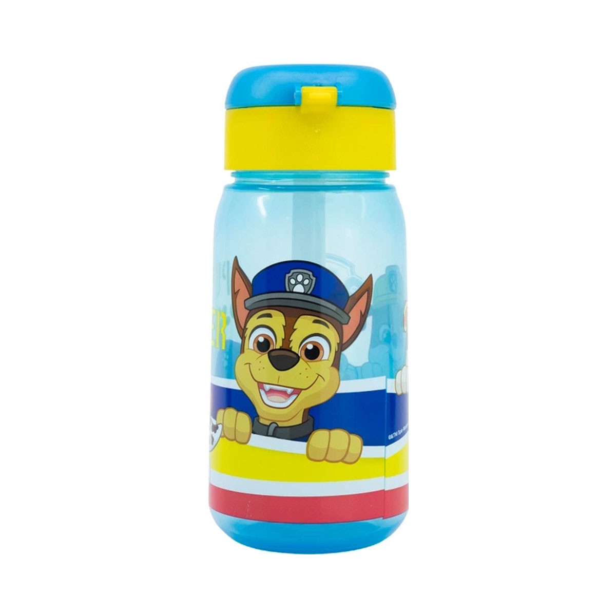 Шише со сламка, Paw Patrol - Pup Power, 510ml 