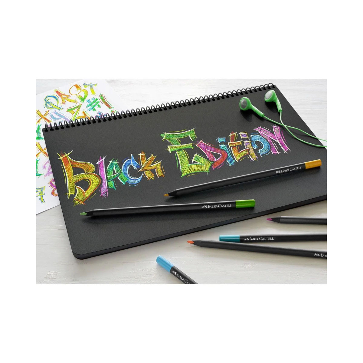 Дрвени боици, Faber Castell - Black Edition, 1/24 
