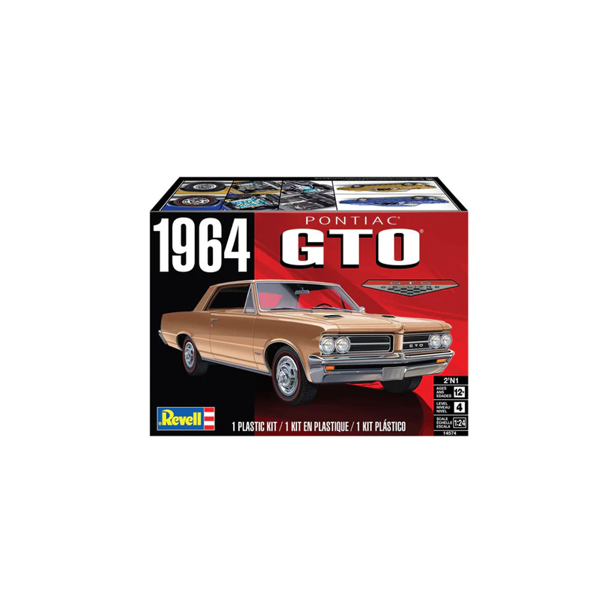 Макета, Pontiac 64 GTO 2-in-1, 1:24 