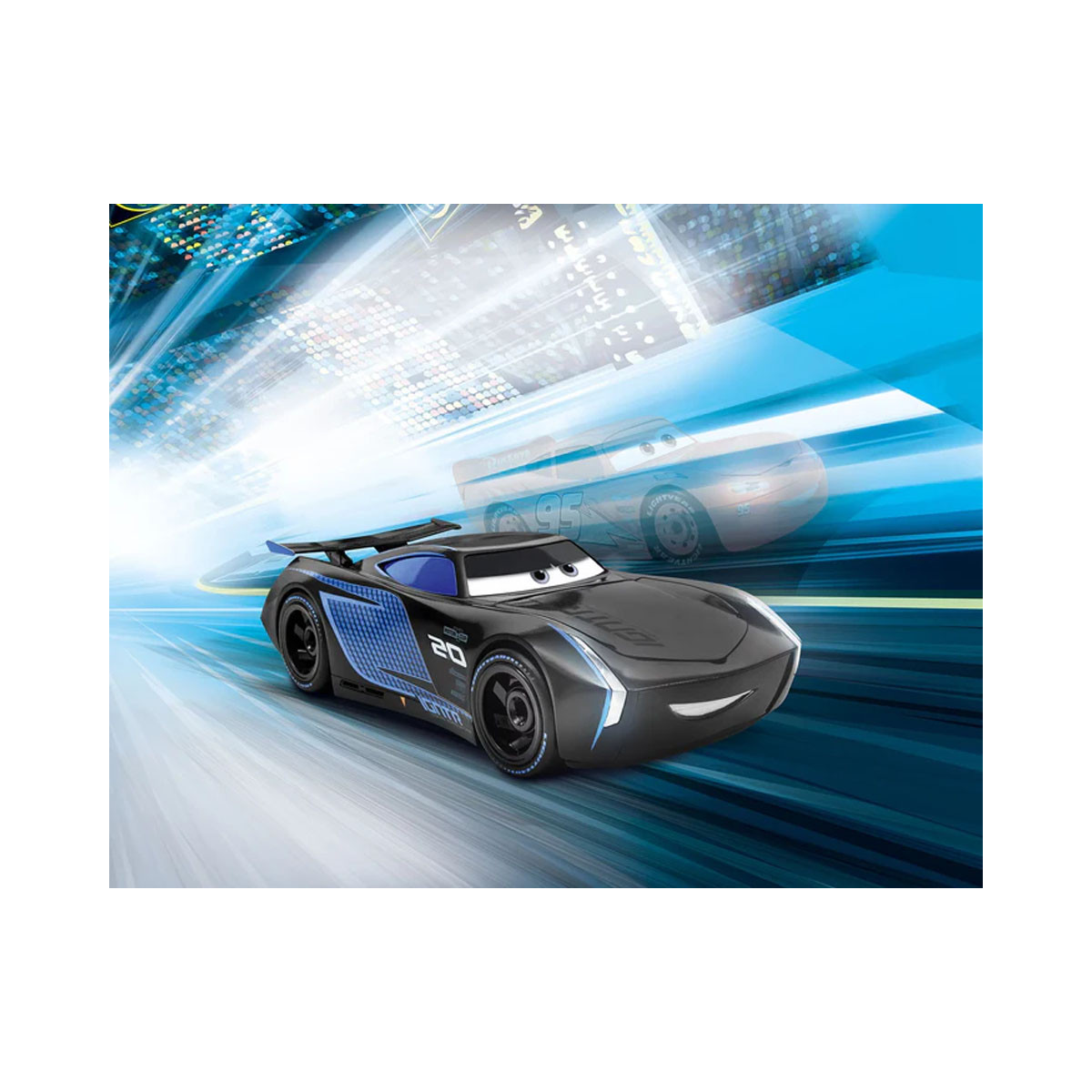 Макета, Disney: Cars - Jackson Storm (Light & Sound), 1:20 