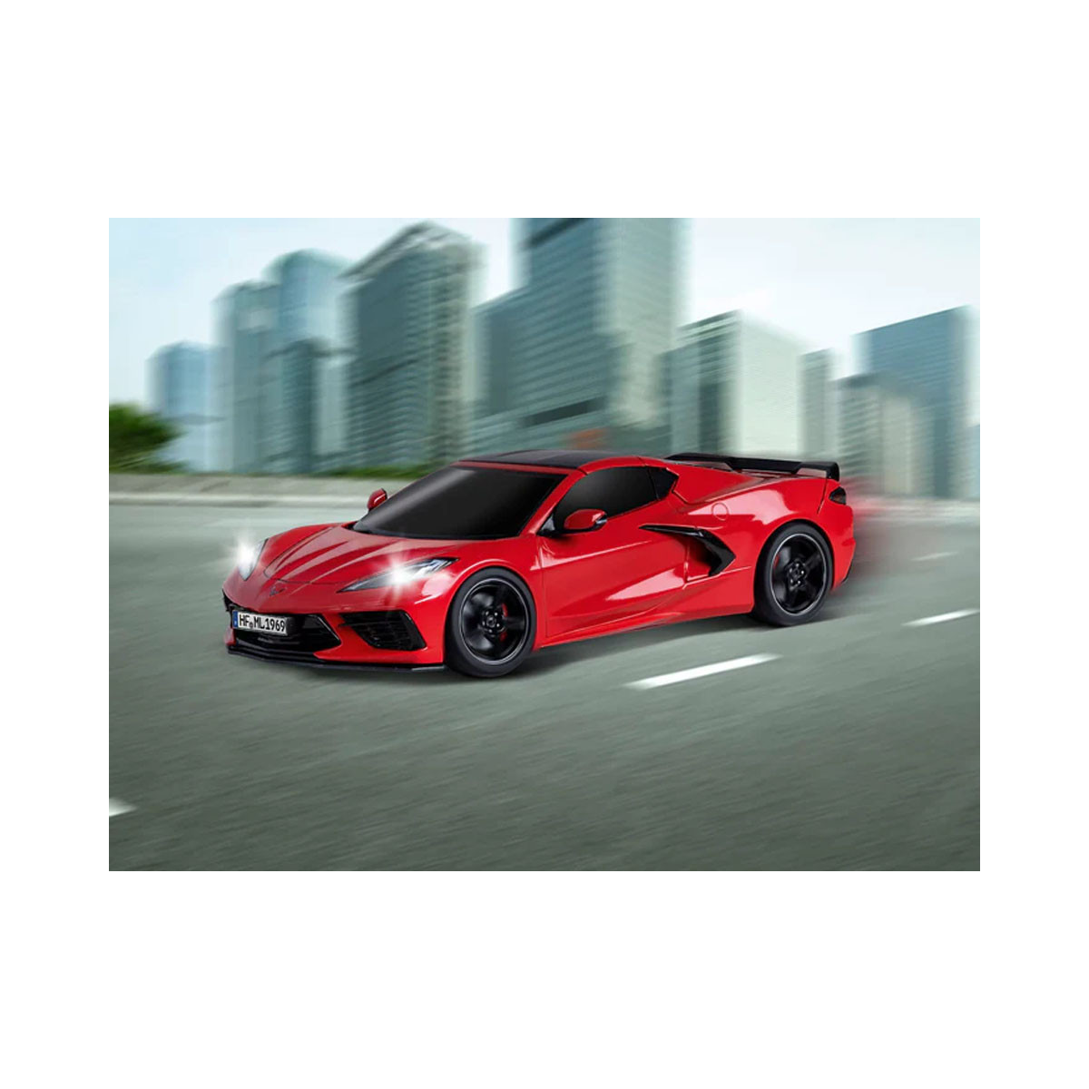 Фигура на далечинско управување, RC Scale Car Corvette C8, 1:24 