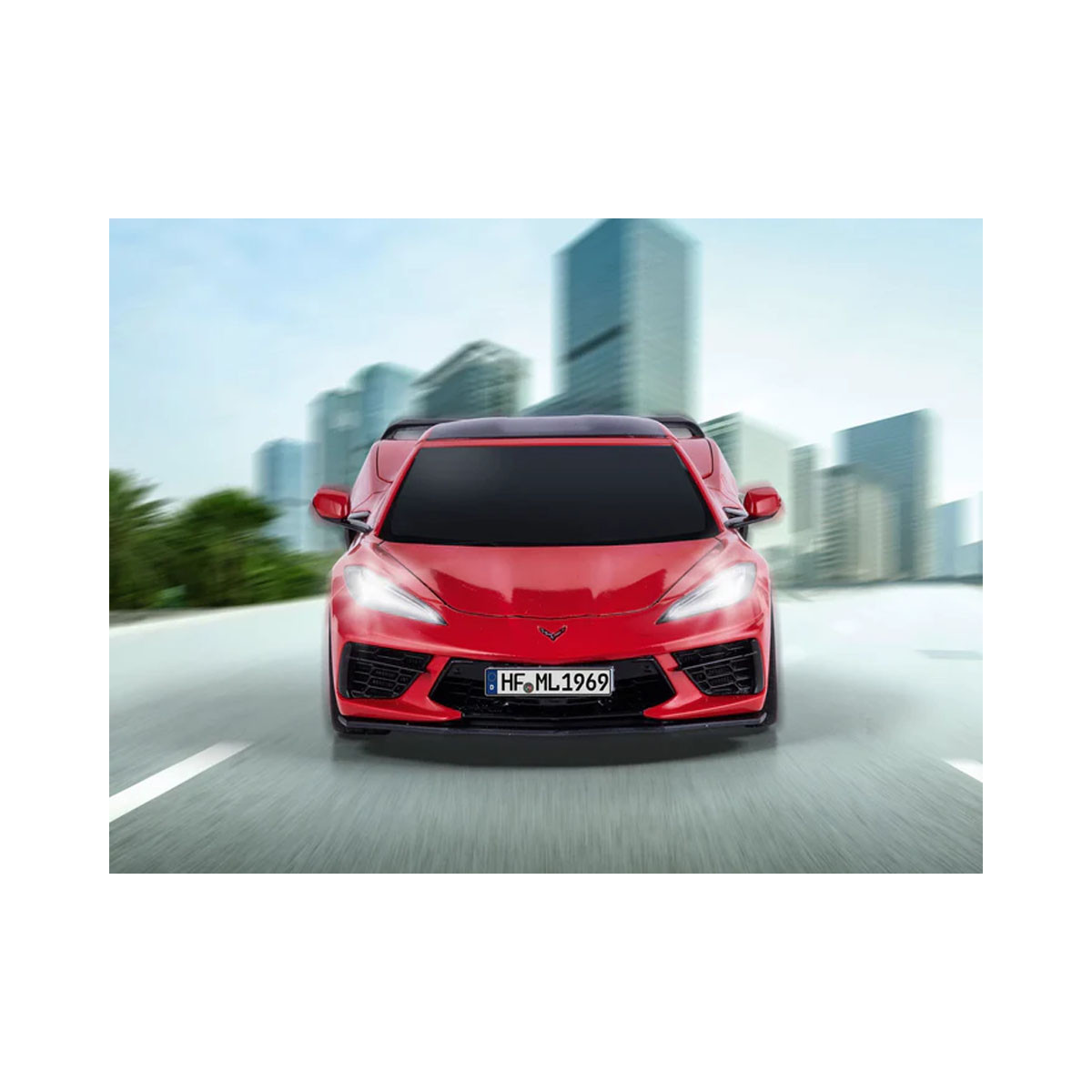 Фигура на далечинско управување, RC Scale Car Corvette C8, 1:24 