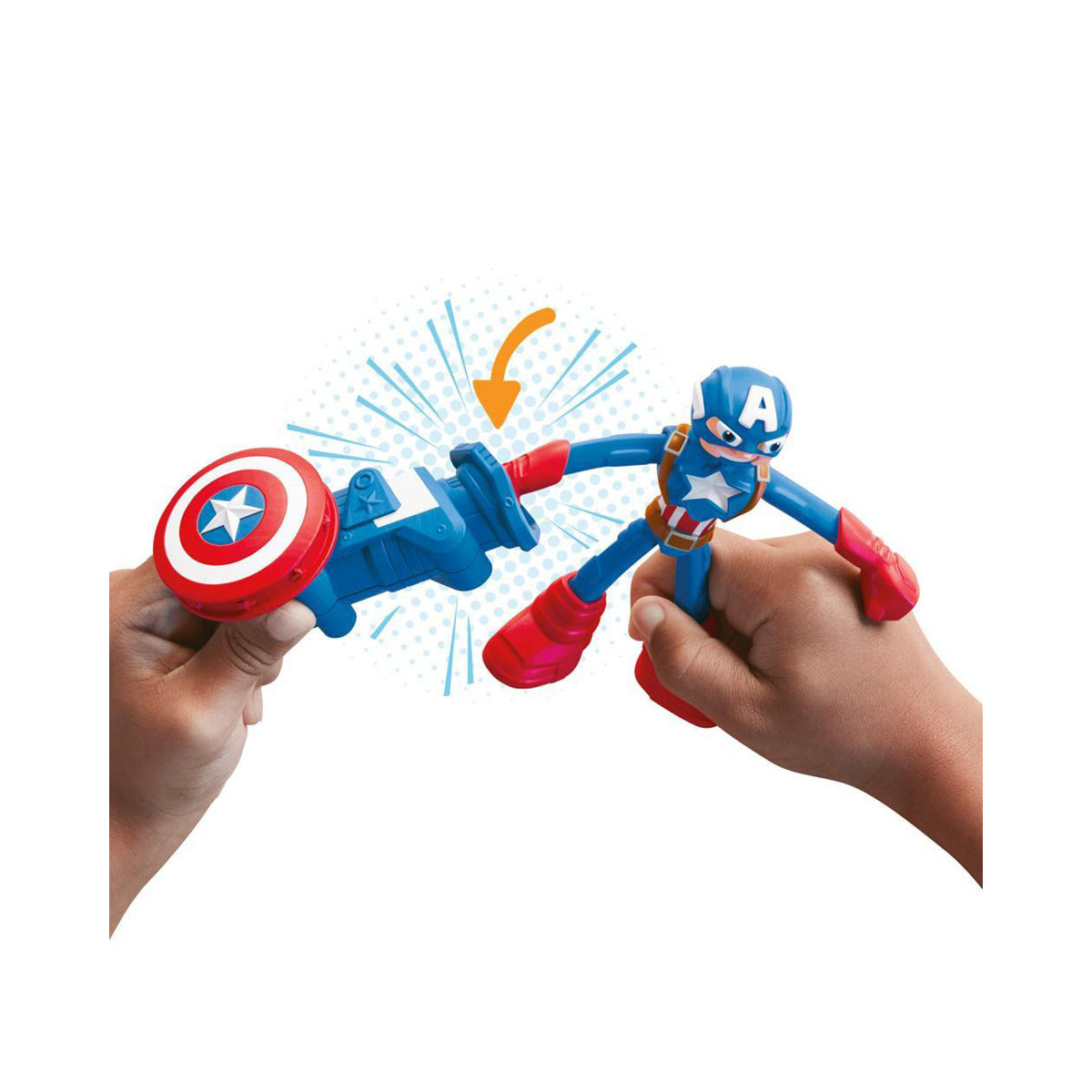 Сет за игра, Play-Doh, Marvel: Captain America Stamping Shield 