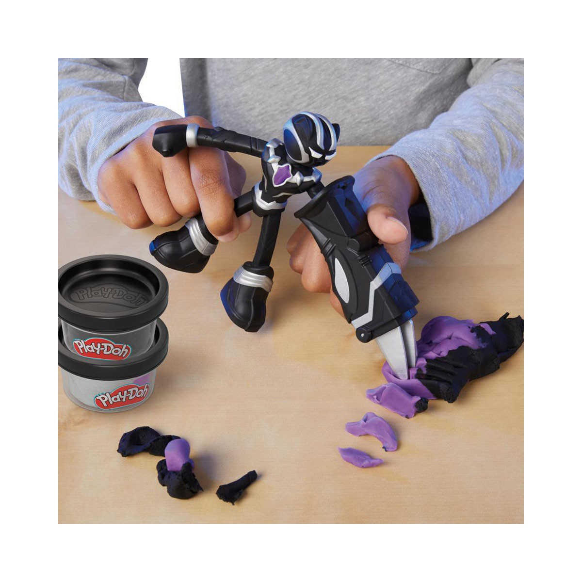 Сет за игра, Play-Doh, Marvel: Black Panther Cutting Claws 