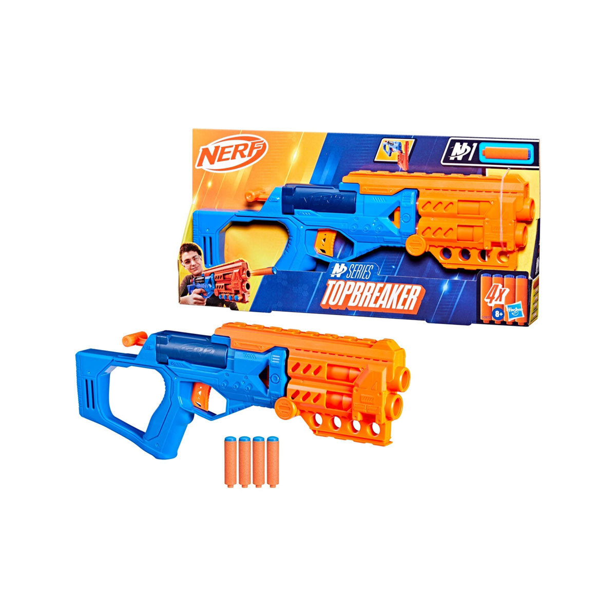 Пушка со мека муниција NERF N Series Topbreaker 