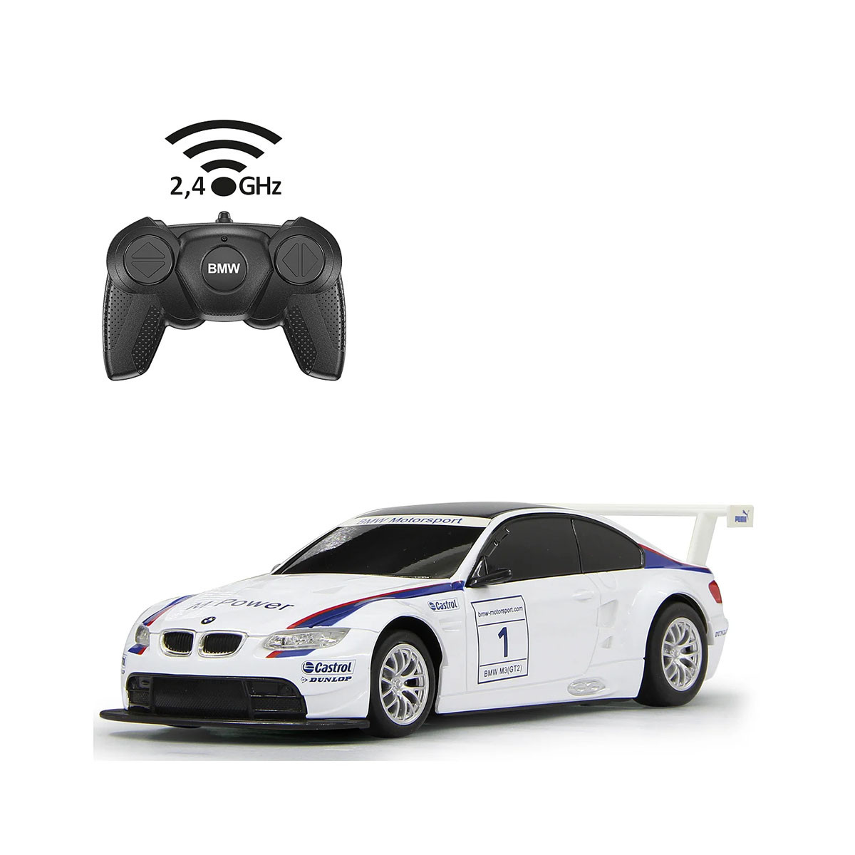 Автомобил на далечинско управување, BMW M3 Sport 1:24, 2,4GHz 
