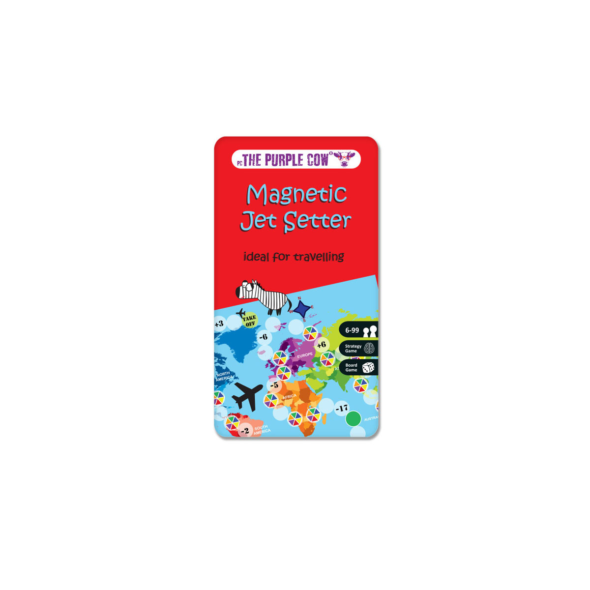 Мини друштвена игра 'Magnetic Jet Setter' 