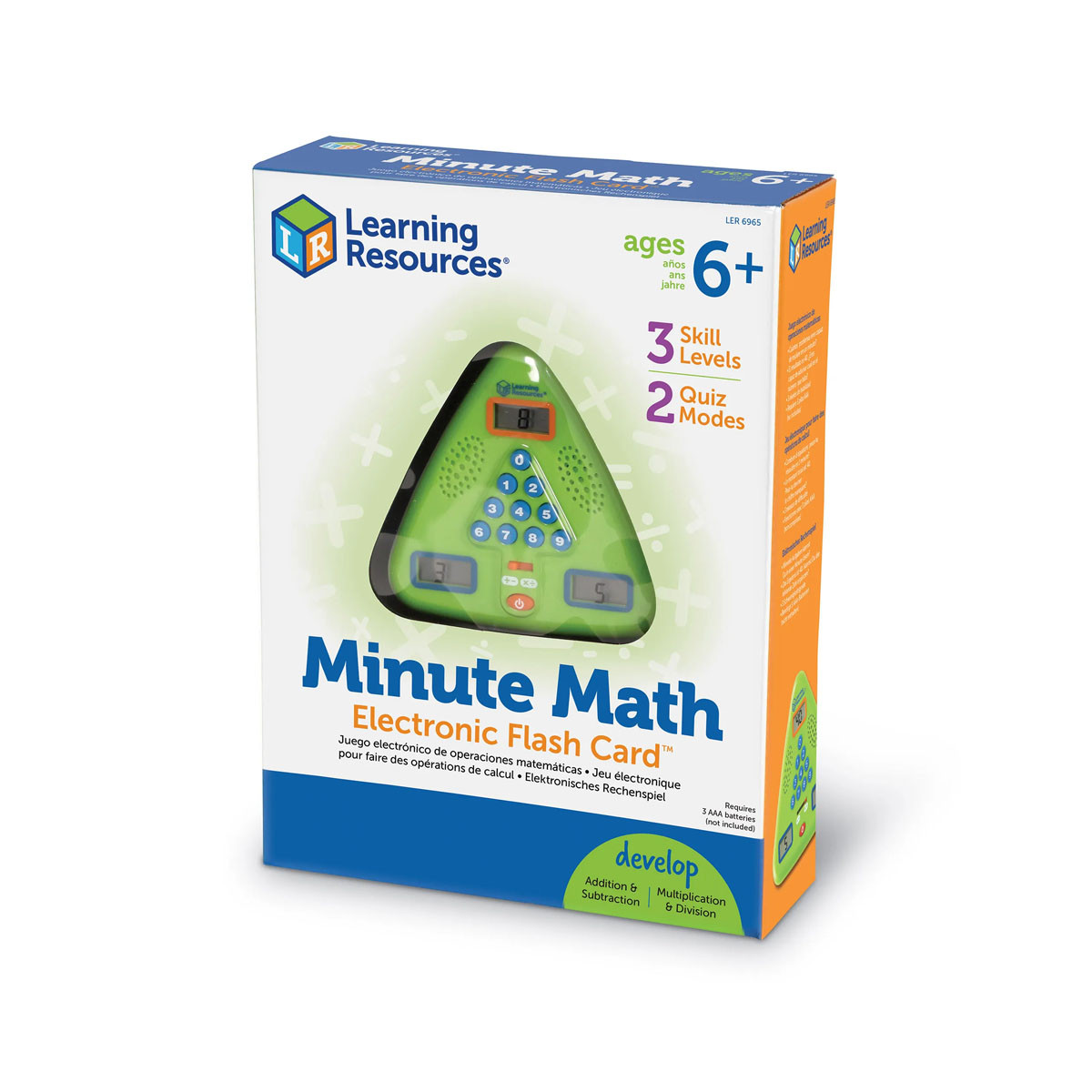 Уред за вежбање математика, Minute Math Electronic Flash Card 
