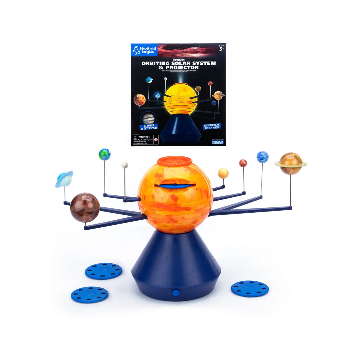 Ротирачки Сончев систем + проектор, GeoSafari Orbiting Solar System & Projector 