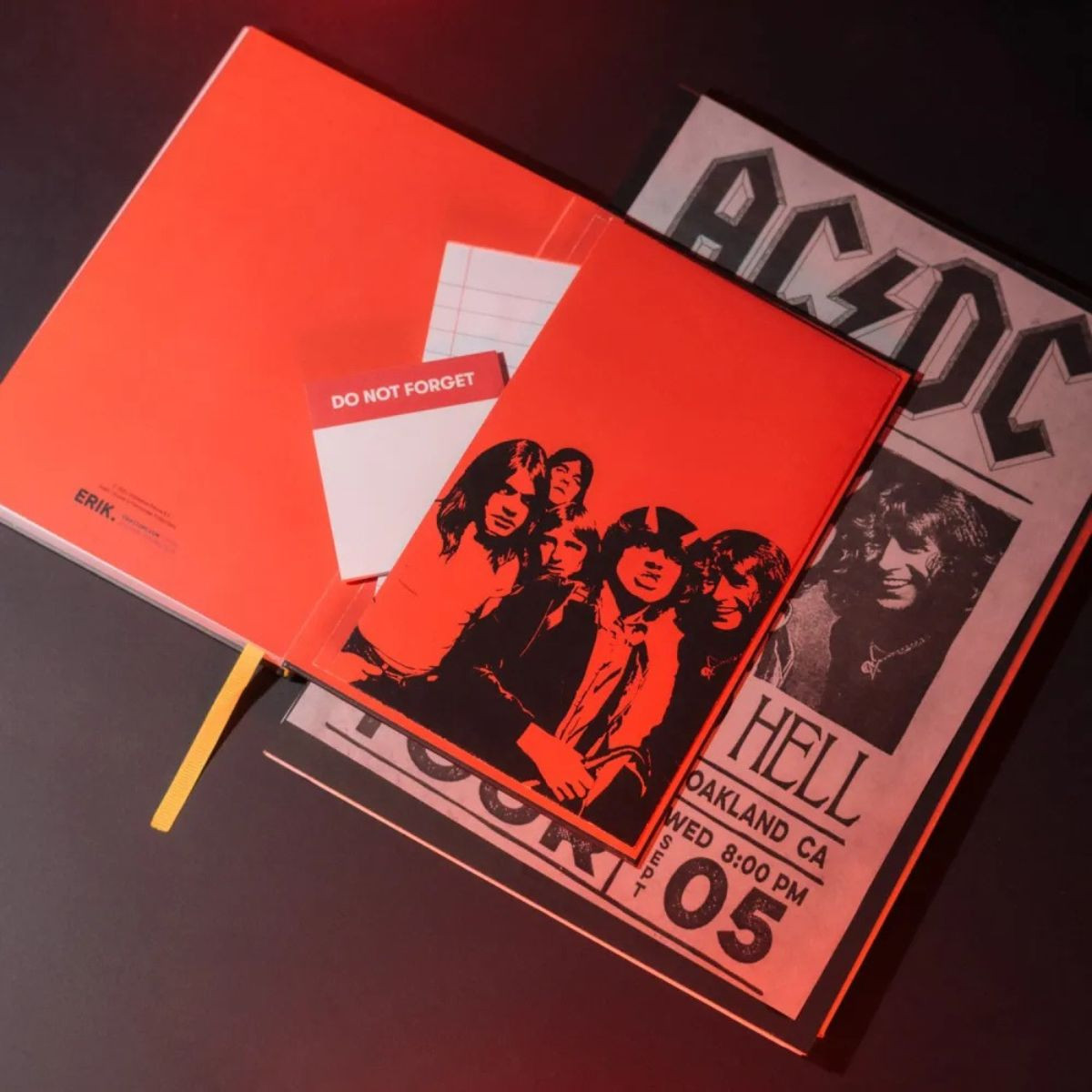 Нотес 'AC/DC' A5 