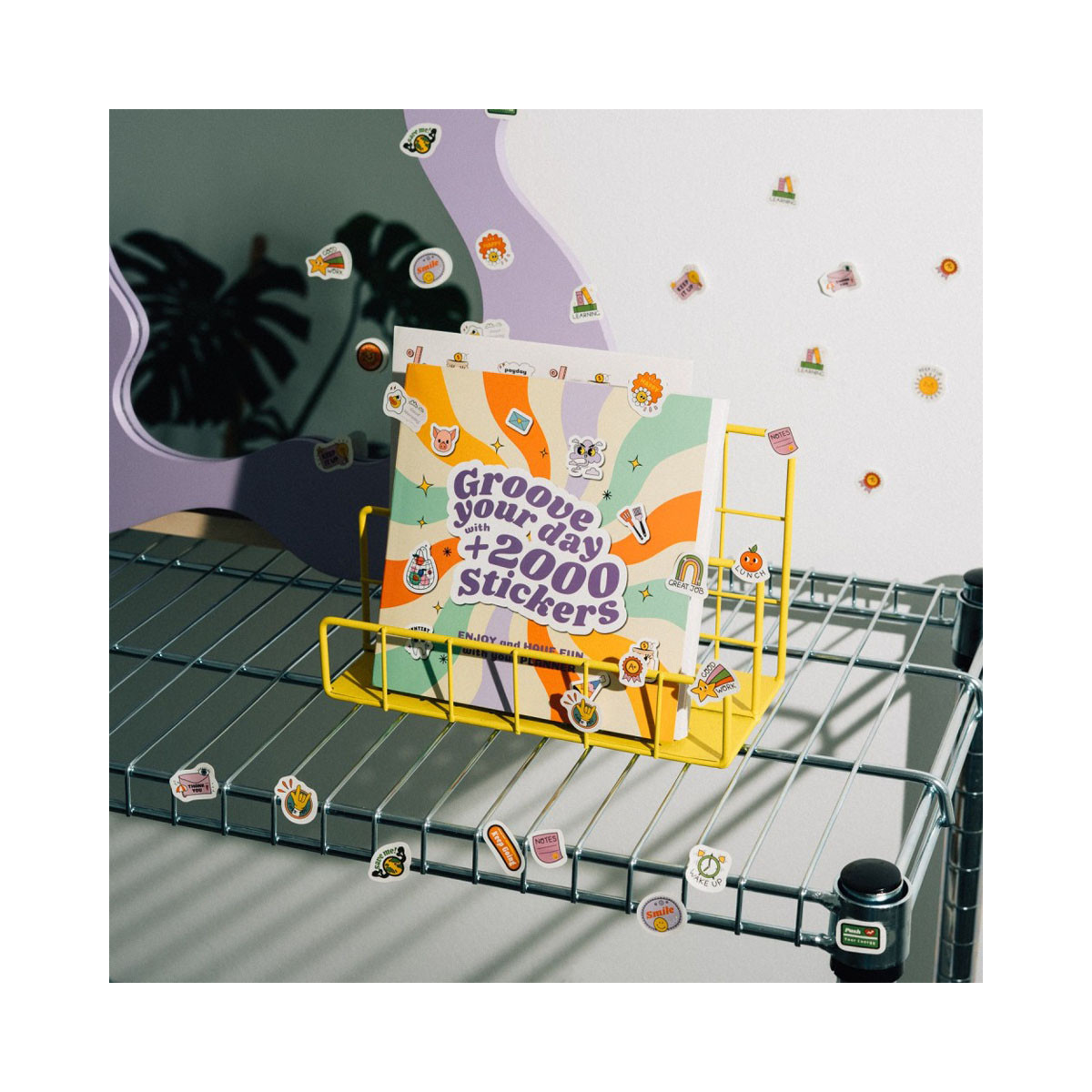 Книга со стикери 'Groove Your Day' 
