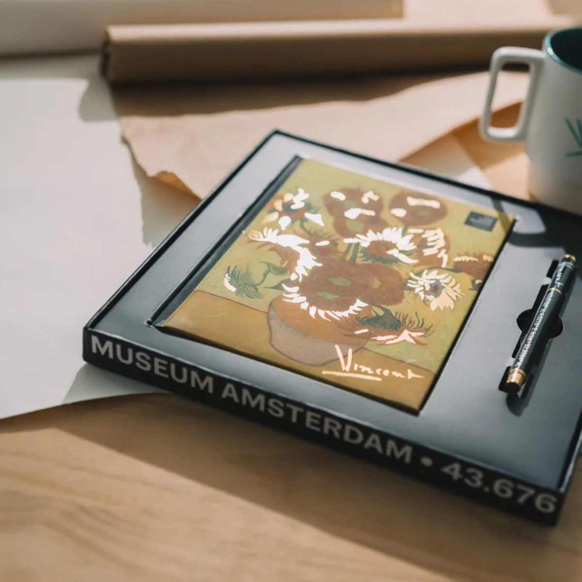 Сет нотес + пенкало 'Van Gogh Museum' A5 