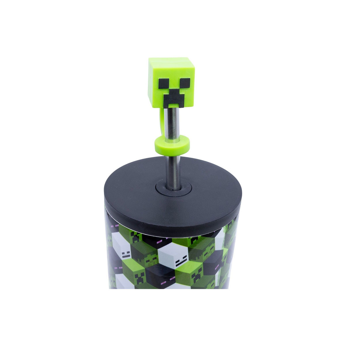 Термос-чаша со сламка, Minecraft - Iconicmono, 770ml 