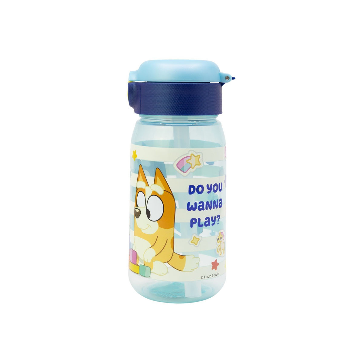 Шише со сламка, Bluey, 510ml 