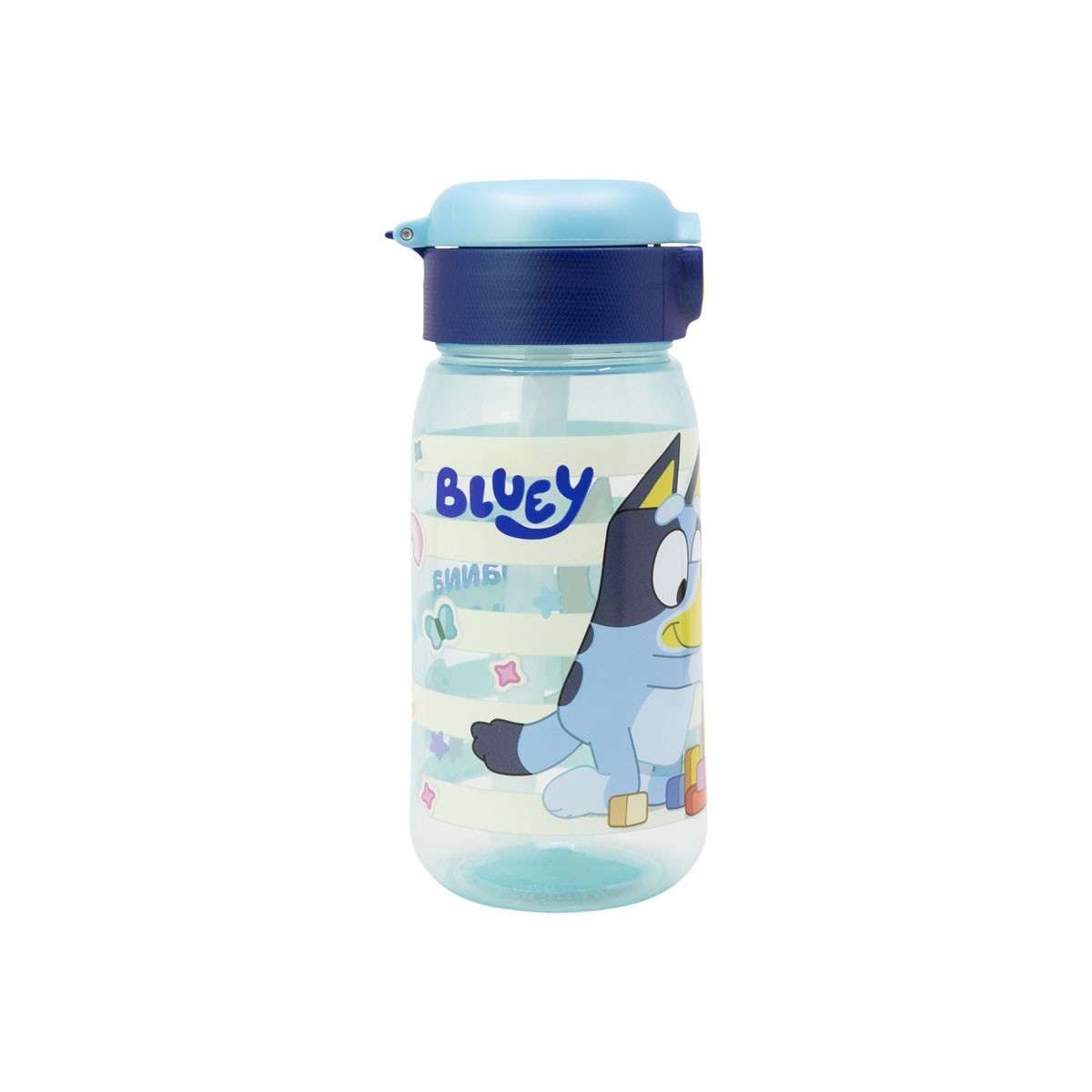 Шише со сламка, Bluey, 510ml 