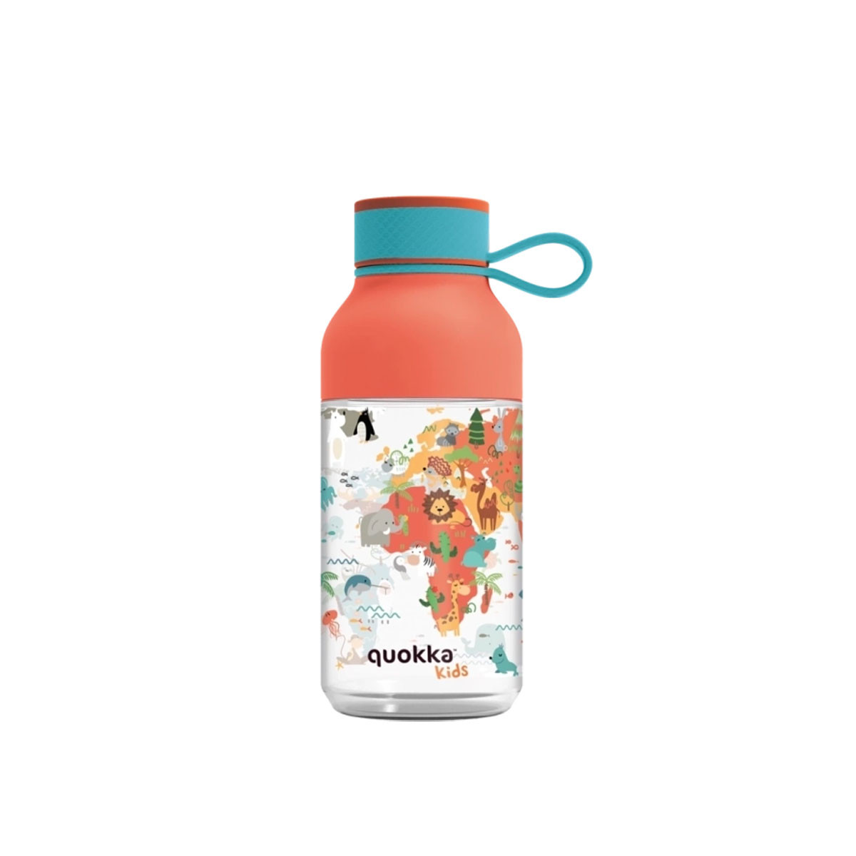 Ecozen шише за вода, Quokka Kids - Ice: Map of Life, 430ml 