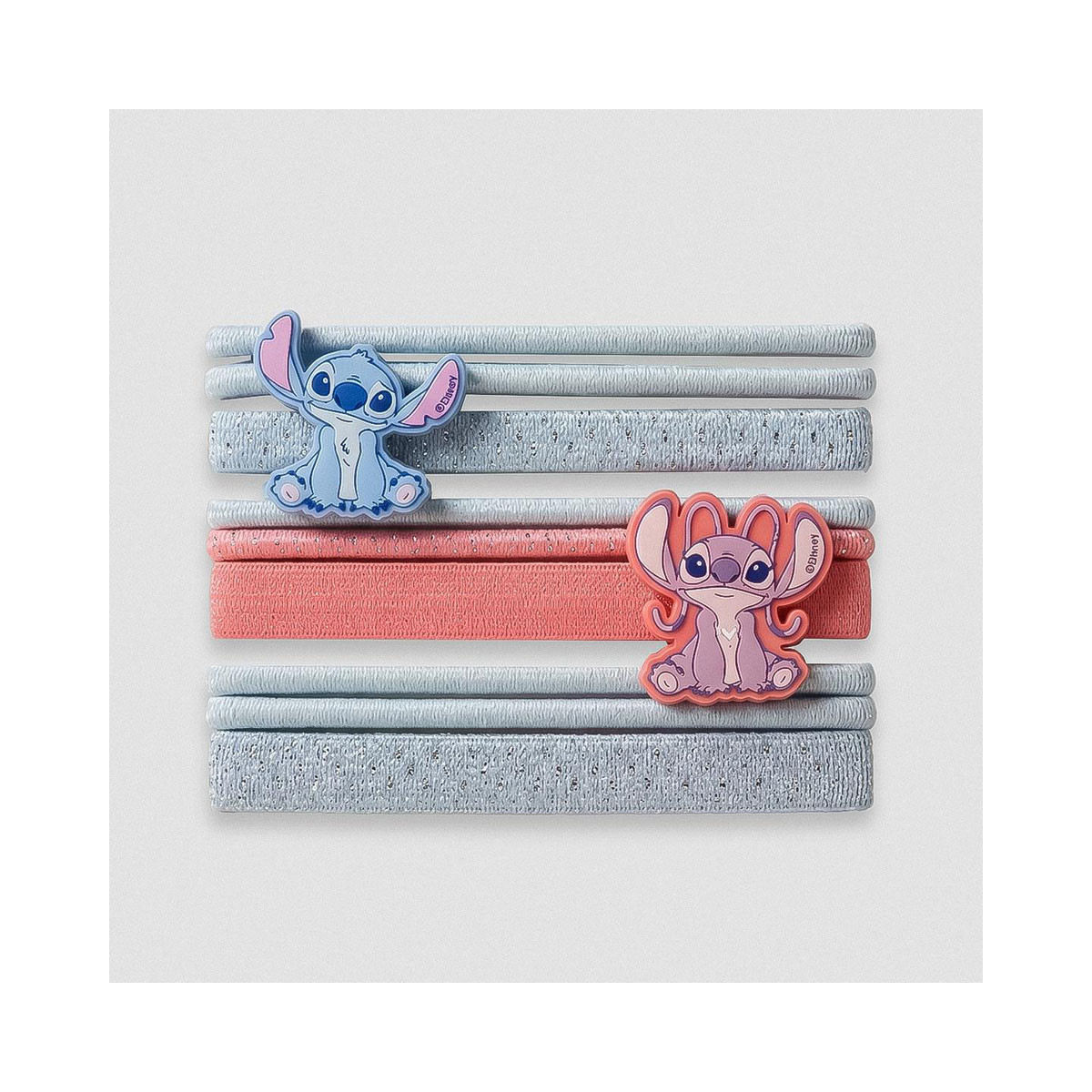 Сет од 8 ластичиња за коса, Disney: Stitch 