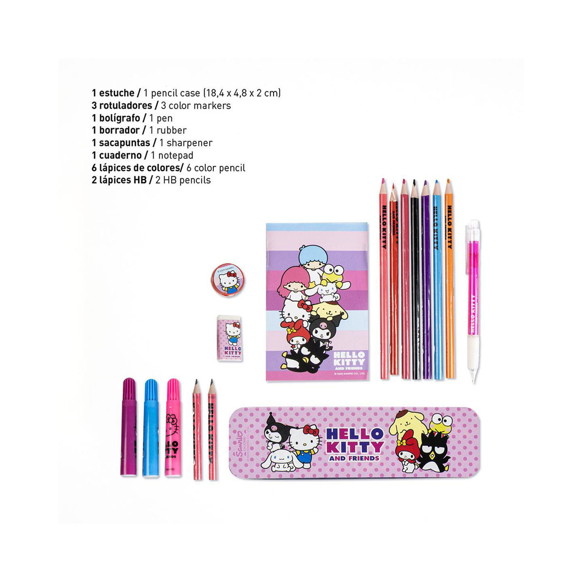 Сет за боење, Hello Kitty & Friends 2 