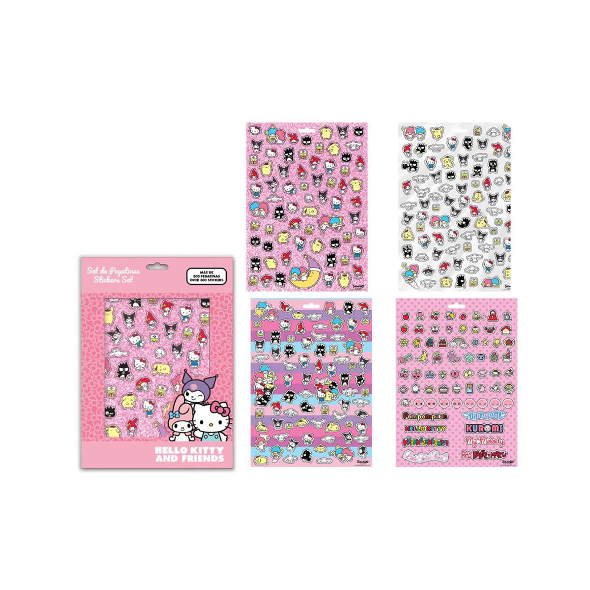 Сет стикери, Hello Kitty & Friends 