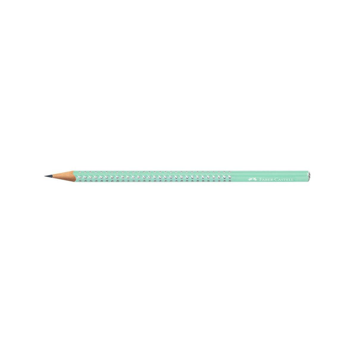 Молив, Faber Castell - Sparkle, Jelly Mint, HB 