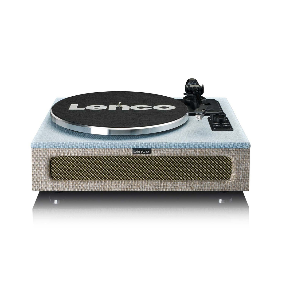 Грамофон, LENCO LS-440 - Blue/Taupe 